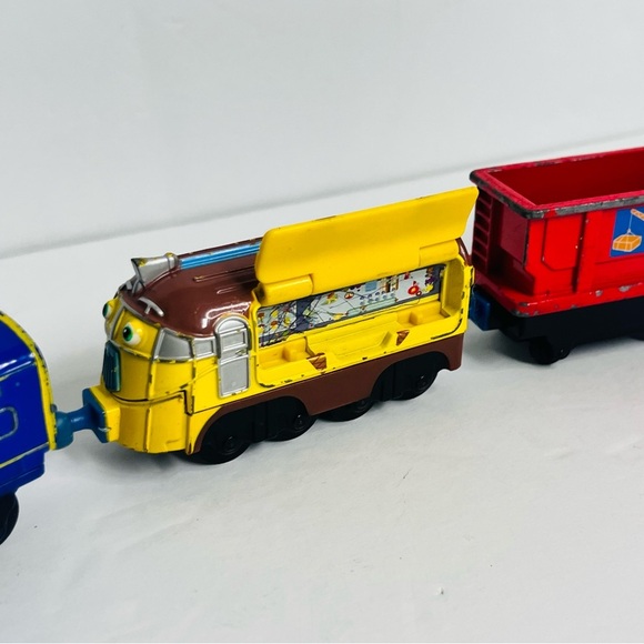 chuggington die cast toy trains children’s show lot of 3 brewster frostini 2010 - Picture 3 of 8